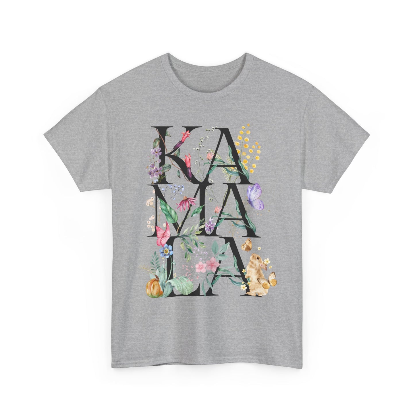 Botanical Kamala Shirt, Kamala Harris Voting 2024 Presidential Election Tee, Artsy Floral Politics Tee, Vote for Kamala, Madam President