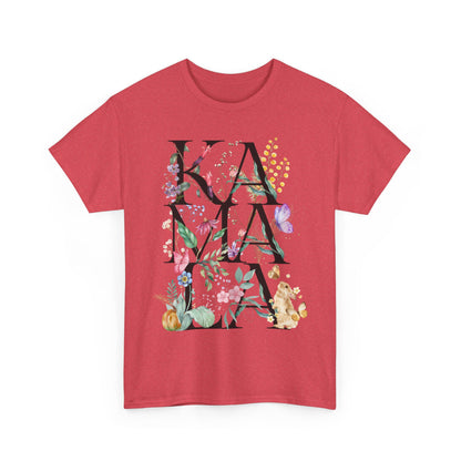 Botanical Kamala Shirt, Kamala Harris Voting 2024 Presidential Election Tee, Artsy Floral Politics Tee, Vote for Kamala, Madam President