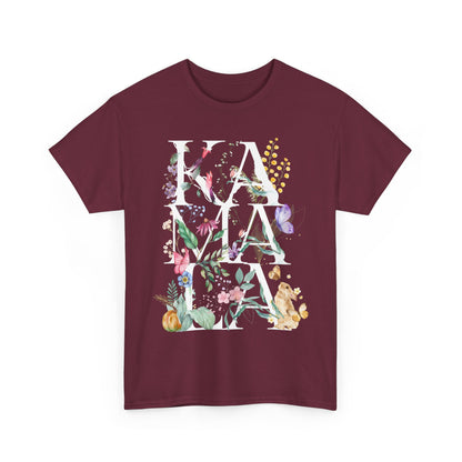 Botanical Kamala Shirt, Kamala Harris Voting 2024 Presidential Election Tee, Artsy Floral Politics Tee, Vote for Kamala, Madam President