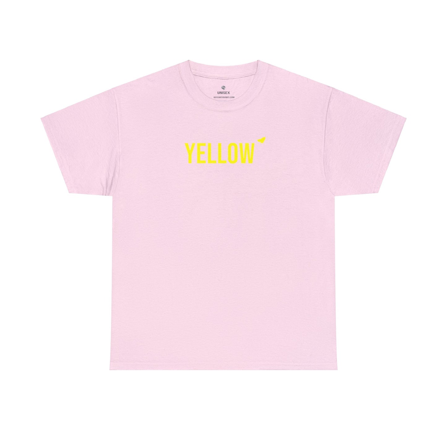 Yellow Energy Butterfly Cotton Tee