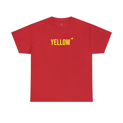 Yellow Energy Butterfly Cotton Tee