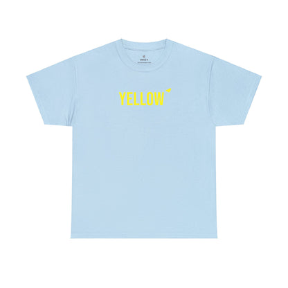 Yellow Energy Butterfly Cotton Tee