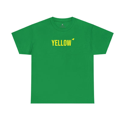 Yellow Energy Butterfly Cotton Tee